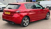 USED 2020 20 PEUGEOT 308 1.2 PureTech GPF GT Line Hatchback 5dr Petrol Manual Euro 6 (s/s) (130 ps) , FRESH SERVICE DONE, 2 OWNERS