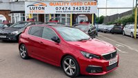 USED 2020 20 PEUGEOT 308 1.2 PureTech GPF GT Line Hatchback 5dr Petrol Manual Euro 6 (s/s) (130 ps) , FRESH SERVICE DONE, 2 OWNERS