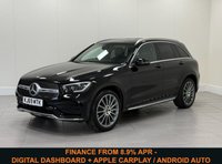 USED 2020 69 MERCEDES-BENZ GLC 2.0 GLC220d AMG Line (Premium) SUV 5dr Diesel G-Tronic+ 4MATIC Euro 6 (s/s) (194 ps) WIDESCREEN DIGITAL DASHBOARD + APPLE CARPLAY / ANDROID AUTO
