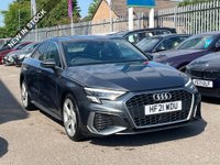 USED 2021 21 AUDI A3 1.0 TFSI 30 S line Saloon 4dr Petrol Manual Euro 6 (s/s) (110 ps) 