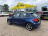 USED 2013 13 AUDI A1 1.4 TFSI S line Sportback 5dr Petrol S Tronic Euro 5 (s/s) (122 ps) Don't miss this stunning 2013 Audi A1 1.4 TFSI S Line Sportback in eye-catching blue. With only 39,954 miles on the clock, this is a rare find at this price. Packed with S Line sports styling, paddle shift auto gearbox, sports seats, DAB radio, Bluetooth, ambient lighting and much more. Supplied with a brand new MOT, full service and a comprehensive 6 month parts and labour warranty. Ready to drive away today. Call Almondell Motor Company now on 01506 853952.