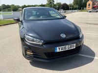 USED 2016 16 VOLKSWAGEN SCIROCCO 2.0 TSI BlueMotion Tech GT Hatchback 3dr Petrol Manual Euro 6 (s/s) (180 ps) 1 FORMER KEEPER, MOT APRIL 2027