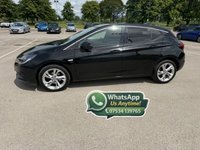 USED 2016 W VAUXHALL ASTRA 1.4i Turbo SRi Nav Hatchback 5dr Petrol Manual Euro 6 (150 ps) 2 F/OWNERS, 12 MOT INCLUDED IN SALE
