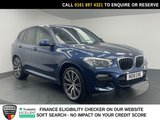 USED 2018 18 BMW X3 2.0 20d M Sport SUV 5dr Diesel Auto xDrive Euro 6 (s/s) (190 ps) FULL SERVICE HISTORY + SAT NAV