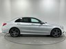 USED 2018 18 MERCEDES-BENZ C CLASS 2.1 C250d AMG Line (Premium) G-Tronic+ 4MATIC Euro 6 (s/s) 4dr PANROOF, R/CAMERA, ALL-LED, 18