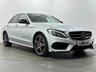 USED 2018 18 MERCEDES-BENZ C CLASS 2.1 C250d AMG Line (Premium) G-Tronic+ 4MATIC Euro 6 (s/s) 4dr PANROOF, R/CAMERA, ALL-LED, 18