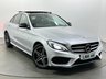USED 2018 18 MERCEDES-BENZ C CLASS 2.1 C250d AMG Line (Premium) G-Tronic+ 4MATIC Euro 6 (s/s) 4dr PANROOF, R/CAMERA, ALL-LED, 18