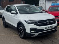 USED 2020 70 VOLKSWAGEN T-CROSS 1.0 TSI S SUV 5dr Petrol Manual Euro 6 (s/s) (95 ps) DAB, Cruise, Lane depart, Blind spot