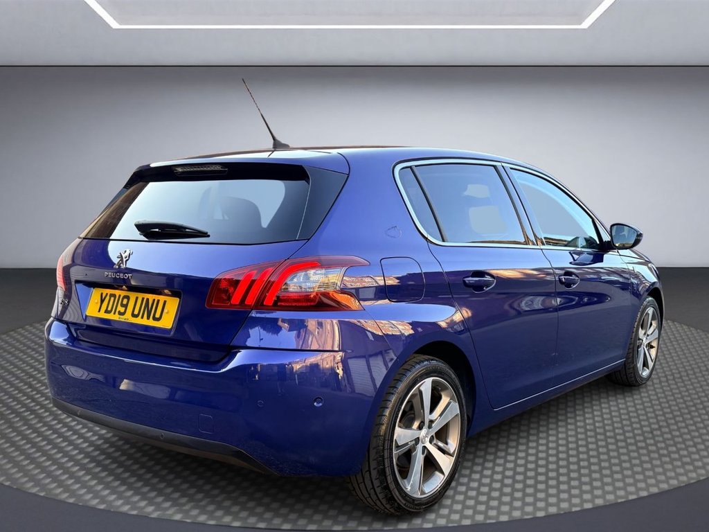 USED 2019 19 PEUGEOT 308 1.2 PureTech Tech Edition Hatchback 5dr Petrol EAT Euro 6 (s/s) (130 ps) PAN ROOF-R/CAMERA-APPLE CARPLAY