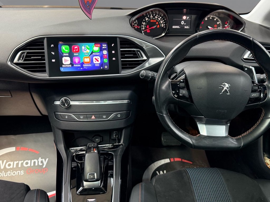 USED 2019 19 PEUGEOT 308 1.2 PureTech Tech Edition Hatchback 5dr Petrol EAT Euro 6 (s/s) (130 ps) PAN ROOF-R/CAMERA-APPLE CARPLAY