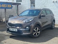 USED 2020 70 KIA SPORTAGE 1.6 T-GDi 2 GPF SUV 5dr Petrol Manual AWD Euro 6 (s/s) (174 bhp) THIS FAMILY SUV COMES WITH AN MOT UNTIL JUNE 2027, FULL SERVICE HISTORY,2 KEYS, SAT NAV AND MORE..
