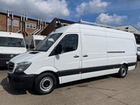 USED 2017 17 MERCEDES-BENZ SPRINTER 2.1 314 CDI L3 H2 LWB H/ROOF 140BHP. RWD. LOW 73K MLS. FINANCE. EURO 6 ULEZ. PX L3 LWB 314CDI 140BHP. RWD. LOW 73K MLS. FINANCE.