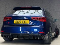 USED 2017 17 AUDI S3 2.0 TFSI Hatchback 3dr Petrol Manual quattro Euro 6 (s/s) (310 ps) (Navarra Blue Metallic)