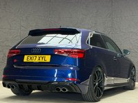 USED 2017 17 AUDI S3 2.0 TFSI Hatchback 3dr Petrol Manual quattro Euro 6 (s/s) (310 ps) (Navarra Blue Metallic)