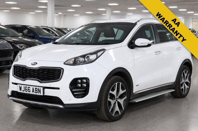 2016 66 KIA SPORTAGE 1.6 T-GDi GT-Line AWD Euro 6 5dr 2 OWNERS-10 SERVICES(8 DEALER)