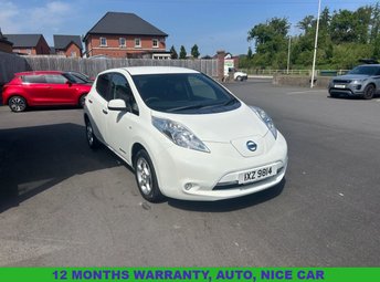 2016 NISSAN LEAF 24kWh Acenta Hatchback 5dr Electric Auto (107 bhp) &pound;4995.00