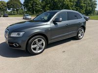 USED 2014 14 AUDI Q5 2.0 TDI S line Plus SUV 5dr Diesel S Tronic quattro Euro 5 (s/s) (177 ps) HEATED LEATHER, VERY CLEAN CAR