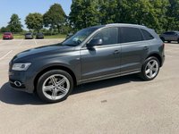 USED 2014 14 AUDI Q5 2.0 TDI S line Plus SUV 5dr Diesel S Tronic quattro Euro 5 (s/s) (177 ps) HEATED LEATHER, VERY CLEAN CAR