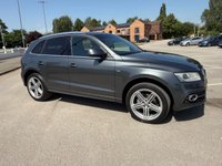 USED 2014 14 AUDI Q5 2.0 TDI S line Plus SUV 5dr Diesel S Tronic quattro Euro 5 (s/s) (177 ps) HEATED LEATHER, VERY CLEAN CAR