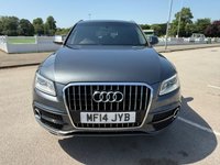 USED 2014 14 AUDI Q5 2.0 TDI S line Plus SUV 5dr Diesel S Tronic quattro Euro 5 (s/s) (177 ps) HEATED LEATHER, VERY CLEAN CAR