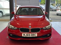 USED 2015 65 BMW 3 SERIES 2.0 320d ED Plus Saloon 4dr Diesel Manual Euro 6 (s/s) (163 ps) HEATED LEATHER SEATS, PARKING SENSORS, CRUISE CONTROL, ALLOY WHEELS, MELBOURNE RED PAINT