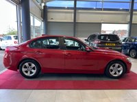 USED 2015 65 BMW 3 SERIES 2.0 320d ED Plus Saloon 4dr Diesel Manual Euro 6 (s/s) (163 ps) HEATED LEATHER SEATS, PARKING SENSORS, CRUISE CONTROL, ALLOY WHEELS, MELBOURNE RED PAINT