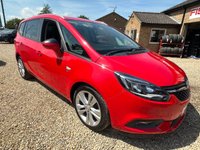 USED 2017 17 VAUXHALL ZAFIRA TOURER 2.0 CDTi SRi MPV 5dr Diesel Manual Euro 6 (s/s) (170 ps) 