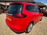 USED 2017 17 VAUXHALL ZAFIRA TOURER 2.0 CDTi SRi MPV 5dr Diesel Manual Euro 6 (s/s) (170 ps) 