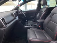 USED 2021 21 KIA SPORTAGE 1.6 T-GDi GT-Line S SUV 5dr Petrol Manual Euro 6 (s/s) (174 bhp) BLUE FLAME METALLIC / BLACK LEATHER WITH RED PIPING / STITCHING / DUAL ZONE CLIMATE / HEATED AND COOLED FRONT SEATS / HEATED STEERING WHEEL / POWER TAILGATE / FRONT ASSIST / LANE ASSIST / DAB / BLUETOOTH / SATNAV / APPLE CARPLAY / ANDROID AUTO / PHONE PROJECTION / JBL AUDIO / 19" ALLOYS / PRIVACY GLASS / SERVICE HISTORY / 2 YEAR PLATINUM WARRANTY