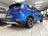 USED 2021 21 KIA SPORTAGE 1.6 T-GDi GT-Line S SUV 5dr Petrol Manual Euro 6 (s/s) (174 bhp) BLUE FLAME METALLIC / BLACK LEATHER WITH RED PIPING / STITCHING / DUAL ZONE CLIMATE / HEATED AND COOLED FRONT SEATS / HEATED STEERING WHEEL / POWER TAILGATE / FRONT ASSIST / LANE ASSIST / DAB / BLUETOOTH / SATNAV / APPLE CARPLAY / ANDROID AUTO / PHONE PROJECTION / JBL AUDIO / 19" ALLOYS / PRIVACY GLASS / SERVICE HISTORY / 2 YEAR PLATINUM WARRANTY