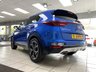 USED 2021 21 KIA SPORTAGE 1.6 T-GDi GT-Line S SUV 5dr Petrol Manual Euro 6 (s/s) (174 bhp) BLUE FLAME METALLIC / BLACK LEATHER WITH RED PIPING / STITCHING / DUAL ZONE CLIMATE / HEATED AND COOLED FRONT SEATS / HEATED STEERING WHEEL / POWER TAILGATE / FRONT ASSIST / LANE ASSIST / DAB / BLUETOOTH / SATNAV / APPLE CARPLAY / ANDROID AUTO / PHONE PROJECTION / JBL AUDIO / 19" ALLOYS / PRIVACY GLASS / SERVICE HISTORY / 2 YEAR PLATINUM WARRANTY