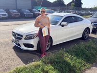 USED 2017 17 MERCEDES-BENZ C-CLASS 2.0 C200 AMG Line Coupe 2dr Petrol G-Tronic+ Euro 6 (s/s) (184 ps) &pound;200 TO SECURE - DELIVERY AVAILABLE