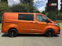 USED 2019 19 FORD TRANSIT CUSTOM 2.0 320 EcoBlue Limited Crew Van Auto L1 H1 Euro 6 (s/s) 5dr (6 Seat) NEW WETBELT! LEATHER! AUTO!