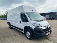 USED 2023 73 CITROEN RELAY 2.2 BLUEHDI 35 ENTERPRISE 140BHP L4 XLWB XTRA H/ROOF. EURO 6 ULEZ. AC. SENSORS. FINANCE. PX. ENTERPISE EDITION. AC. SENSORS. L4 H3 XLWB. FINANCE.
