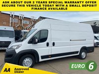 USED 2023 73 CITROEN RELAY 2.2 BLUEHDI 35 ENTERPRISE 140BHP L4 XLWB XTRA H/ROOF. EURO 6 ULEZ. AC. SENSORS. FINANCE. PX. ENTERPISE EDITION. AC. SENSORS. L4 H3 XLWB. FINANCE.