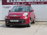 USED 2014 14 FIAT 500L 1.3 MultiJet Lounge MPW 5dr Diesel Dualogic Euro 5 (s/s) (85 bhp) 