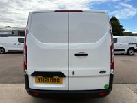 USED 2021 21 FORD TRANSIT CUSTOM Leader L1 H1 2.0 320 EcoBlue Diesel SWB Panel Van Manual Euro 6 (s/s) (105 bhp) Only 74,749 miles - Recent service with all genuine Ford filters fitted - EURO 6 -  A/C, heated seats, DAB radio with Bluetooth, rear parking camera, front & rear parking sensors, electric mirrors, E/W, start/stop, USB port, driver's airbag, ply lined floor, factory fitted bulkhead, twin side loading door, remote Central Locking, 2 seats, security locks, finance arranged on site & 6 months premium Autoguard warranty