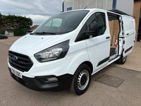 USED 2021 21 FORD TRANSIT CUSTOM Leader L1 H1 2.0 320 EcoBlue Diesel SWB Panel Van Manual Euro 6 (s/s) (105 bhp) Only 74,749 miles - Recent service with all genuine Ford filters fitted - EURO 6 -  A/C, heated seats, DAB radio with Bluetooth, rear parking camera, front & rear parking sensors, electric mirrors, E/W, start/stop, USB port, driver's airbag, ply lined floor, factory fitted bulkhead, twin side loading door, remote Central Locking, 2 seats, security locks, finance arranged on site & 6 months premium Autoguard warranty