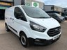 USED 2021 21 FORD TRANSIT CUSTOM Leader L1 H1 2.0 320 EcoBlue Diesel SWB Panel Van Manual Euro 6 (s/s) (105 bhp) Only 74,749 miles - Recent service with all genuine Ford filters fitted - EURO 6 -  A/C, heated seats, DAB radio with Bluetooth, rear parking camera, front & rear parking sensors, electric mirrors, E/W, start/stop, USB port, driver's airbag, ply lined floor, factory fitted bulkhead, twin side loading door, remote Central Locking, 2 seats, security locks, finance arranged on site & 6 months premium Autoguard warranty