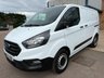 USED 2021 21 FORD TRANSIT CUSTOM Leader L1 H1 2.0 320 EcoBlue Diesel SWB Panel Van Manual Euro 6 (s/s) (105 bhp) Only 74,749 miles - Recent service with all genuine Ford filters fitted - EURO 6 -  A/C, heated seats, DAB radio with Bluetooth, rear parking camera, front & rear parking sensors, electric mirrors, E/W, start/stop, USB port, driver's airbag, ply lined floor, factory fitted bulkhead, twin side loading door, remote Central Locking, 2 seats, security locks, finance arranged on site & 6 months premium Autoguard warranty