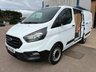 USED 2021 21 FORD TRANSIT CUSTOM Leader L1 H1 2.0 320 EcoBlue Diesel SWB Panel Van Manual Euro 6 (s/s) (105 bhp) Only 74,749 miles - Recent service with all genuine Ford filters fitted - EURO 6 -  A/C, heated seats, DAB radio with Bluetooth, rear parking camera, front & rear parking sensors, electric mirrors, E/W, start/stop, USB port, driver's airbag, ply lined floor, factory fitted bulkhead, twin side loading door, remote Central Locking, 2 seats, security locks, finance arranged on site & 6 months premium Autoguard warranty
