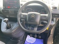 USED 2023 23 CITROEN BERLINGO Enterprise Edition L1 1.5 BlueHDi 1000 SWB Diesel Panel Van Manual Euro 6 (s/s) (100 bhp) Recent service with all filters replaced -  Only 39,517 miles, Facelift model - EURO 6 (ULEZ compliant) - Built in touchscreen with Satnav connectivity & DAB, Air conditioning, E/W, Bluetooth, rear parking sensors, cruise control, electric power fold mirror's, 3 seats, front fog lights, full bulkhead, ply lined, driver's airbag, side loading door, remote central Locking, start/stop, Alarm, USB port, barn rear doors, spare key, finance arranged on site & 6 months premium AutoGuard warranty
