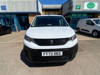 USED 2023 72 PEUGEOT PARTNER Professional Premium+ L1 1.5 BlueHDi 1000 SWB Diesel Panel Van Manual Euro 6 (s/s) (100 bhp) Recent service with all filters replaced - Only 57,927 miles - EURO 6 (ULEZ compliant) - Built in 8" touchscreen with Satnav connectivity, DAB radio & apple car play, A/C, E/W, Bluetooth, 3 seats, front fog lights, full bulkhead, ply lined, driver's airbag, side loading door, remote central Locking, Alarm, USB port, steering column radio control, barn rear doors, spare key, finance arranged on site & 6 months premium Autoguard warranty.