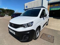 USED 2023 72 PEUGEOT PARTNER Professional Premium+ L1 1.5 BlueHDi 1000 SWB Diesel Panel Van Manual Euro 6 (s/s) (100 bhp) Recent service with all filters replaced - Only 57,927 miles - EURO 6 (ULEZ compliant) - Built in 8" touchscreen with Satnav connectivity, DAB radio & apple car play, A/C, E/W, Bluetooth, 3 seats, front fog lights, full bulkhead, ply lined, driver's airbag, side loading door, remote central Locking, Alarm, USB port, steering column radio control, barn rear doors, spare key, finance arranged on site & 6 months premium Autoguard warranty.