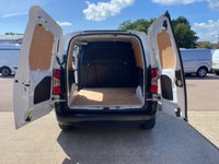 USED 2023 72 PEUGEOT PARTNER Professional Premium+ L1 1.5 BlueHDi 1000 SWB Diesel Panel Van Manual Euro 6 (s/s) (100 bhp) Recent service with all filters replaced - Only 57,927 miles - EURO 6 (ULEZ compliant) - Built in 8" touchscreen with Satnav connectivity, DAB radio & apple car play, A/C, E/W, Bluetooth, 3 seats, front fog lights, full bulkhead, ply lined, driver's airbag, side loading door, remote central Locking, Alarm, USB port, steering column radio control, barn rear doors, spare key, finance arranged on site & 6 months premium Autoguard warranty.