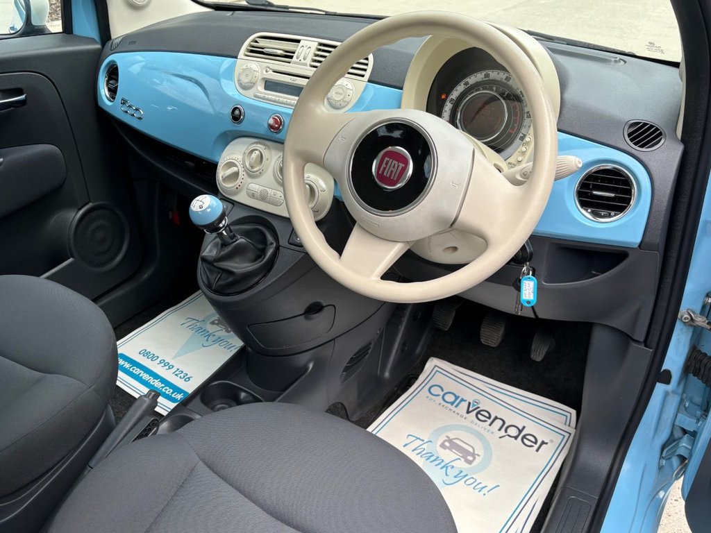 USED 2013 FIAT 500 1.2 Colour Therapy Hatchback 3dr Petrol Manual Euro 5 (s/s) (69 bhp) 