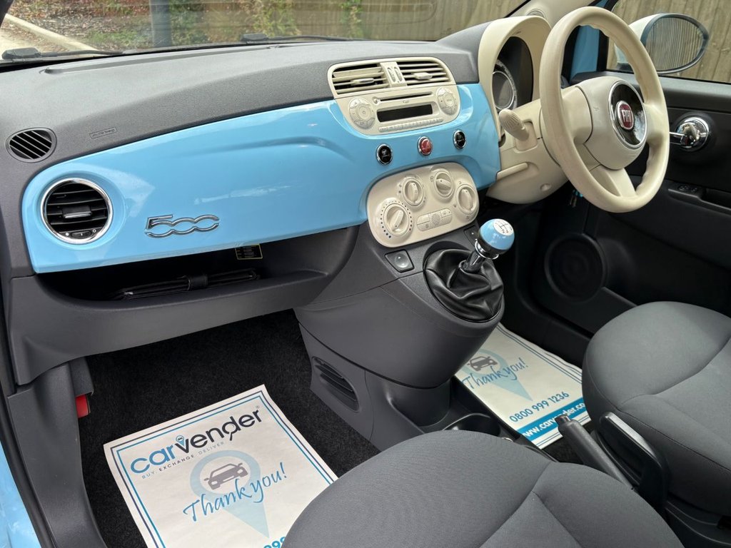 USED 2013 FIAT 500 1.2 Colour Therapy Hatchback 3dr Petrol Manual Euro 5 (s/s) (69 bhp) 