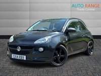 USED 2014 14 VAUXHALL ADAM 1.2 16v SLAM Hatchback 3dr Petrol Manual Euro 5 (70 ps) low miles! nice example! ulez! desirable small hatch!
