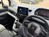 USED 2023 23 PEUGEOT PARTNER Asphalt Premium+ L1 1.5 BlueHDi 1000 SWB Diesel Panel Van Manual Euro 6 (s/s) (100 bhp) 3 Service's - Last service 12.05.2026 @ 43,374 miles - Only 43,430 miles, Facelift model - EURO 6 - Built in DAB touchscreen radio with SATNAV & reversing camera, alloys, Air conditioning, E/W, Bluetooth, rear parking sensors, cruise control, electric power fold mirror's, 3 seats, full bulkhead, ply lined, colour coded, driver's airbag, side loading door, remote central Locking, Alarm, USB port, steering column radio control, barn rear doors, finance arranged, 6 months premium Autoguard warranty