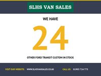 USED 2023 73 FORD TRANSIT CUSTOM Limited L2 H1 2.0 300 EcoBlue LWB Diesel Panel Van Manual Euro 6 (s/s) (130 bhp) Recent service with all genuine Ford filters fitted - Only 28,569 miles - EURO 6, SATNAV, A/C, front & rear parking sensors, heated seats, alloys, heated screen, cruise control, Bluetooth, electric power folding mirrors, E/W, DAB Radio with Apple car play, USB port, start/stop, driver's airbag, factory fitted bulkhead, colour coded, auto LED headlights, side loading door, ply lined with load liner, remote Central Locking, spare key, finance arranged, 6 months premium AutoGuard warranty